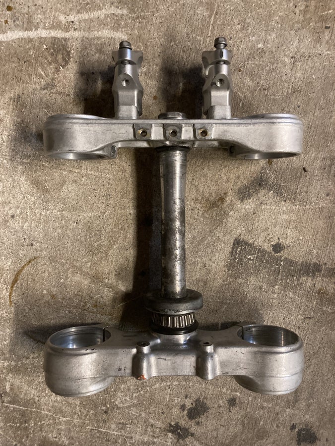 KTM Triple clamps, cast & 18-20 forged - $70/$120